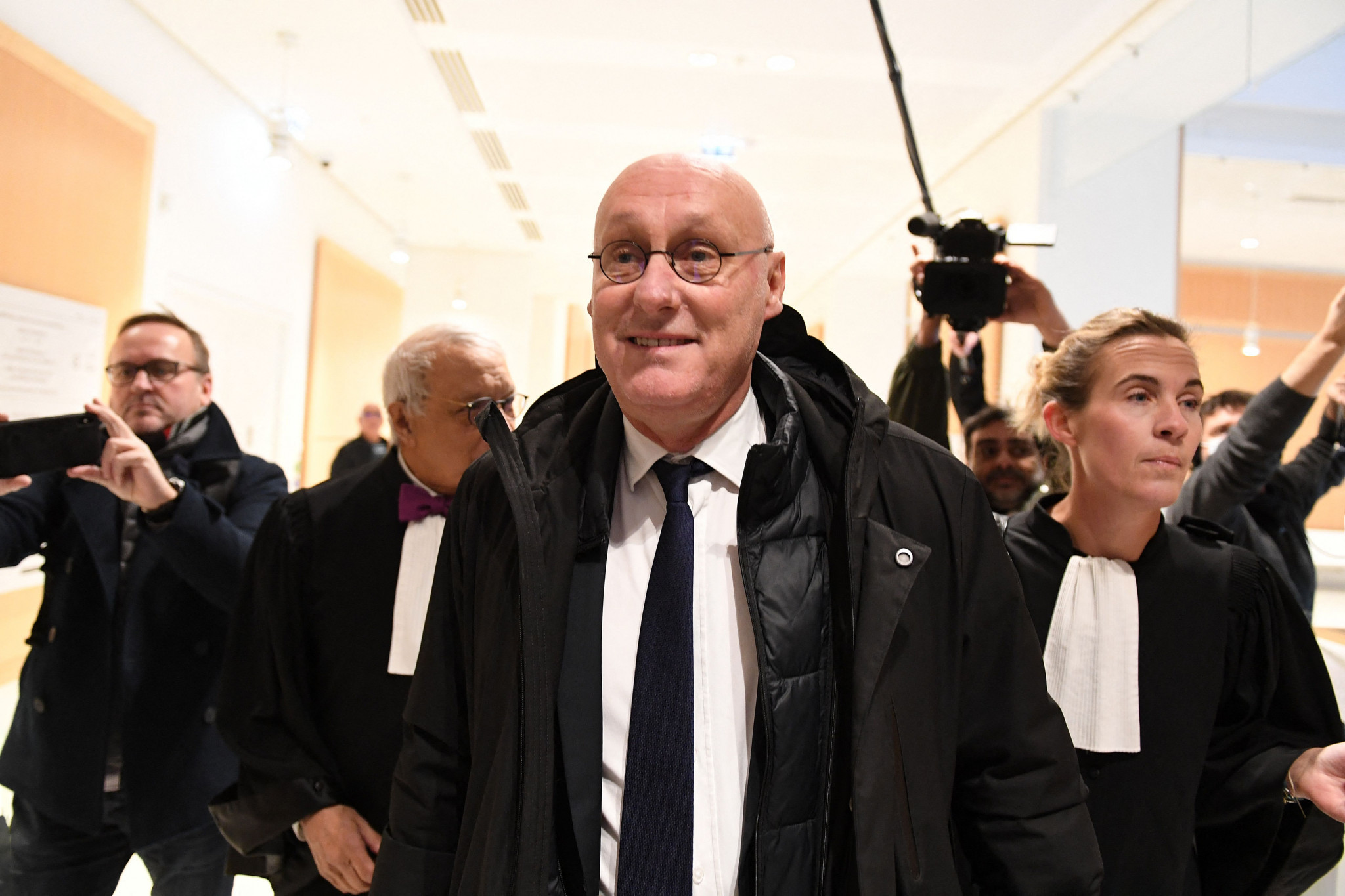 Bernard Laporte, under extreme pressure to step down as President of the French Rugby Federation after being convicted of corruption charges, has agreed to do so - but only temporarily ©Getty Images