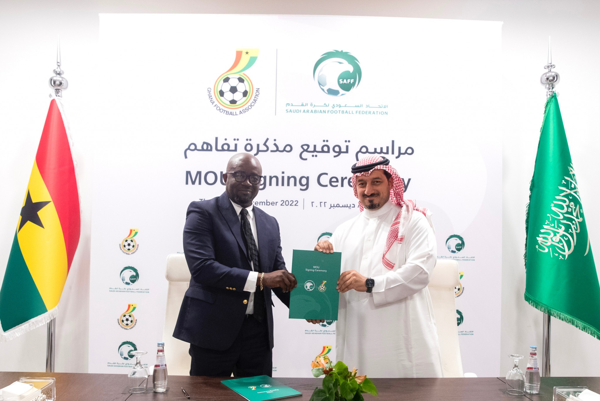 Saudi Arabia has signed agreements with Ghana and Ecuador ©SAFF
