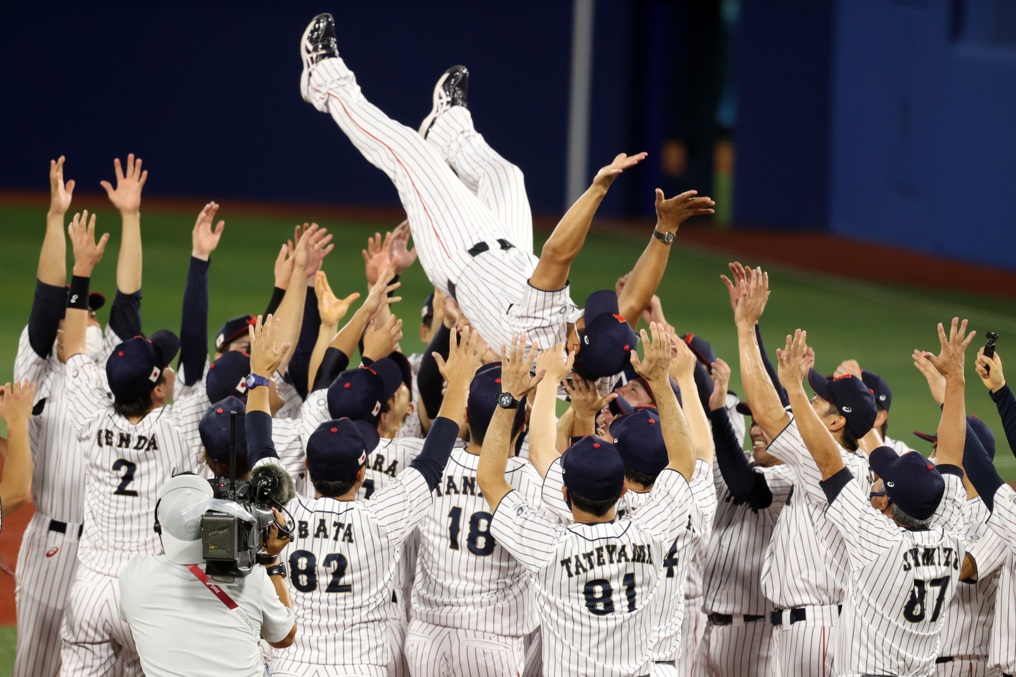 Japan won Olympic baseball gold at the Tokyo Olympics ©Getty Images
