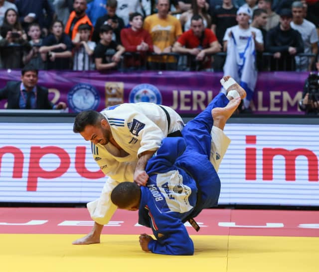 Shmailov home winner on opening day of IJF Jerusalem World Judo Masters
