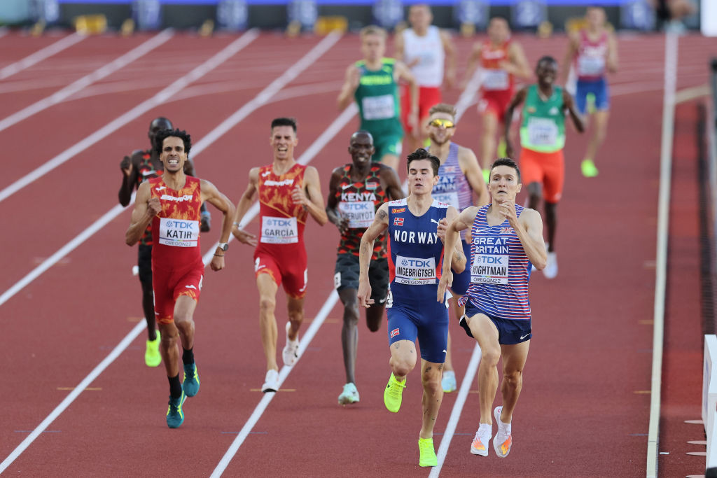  Wightman donates 1500m world title-winning spikes to World Athletics Heritage Collection