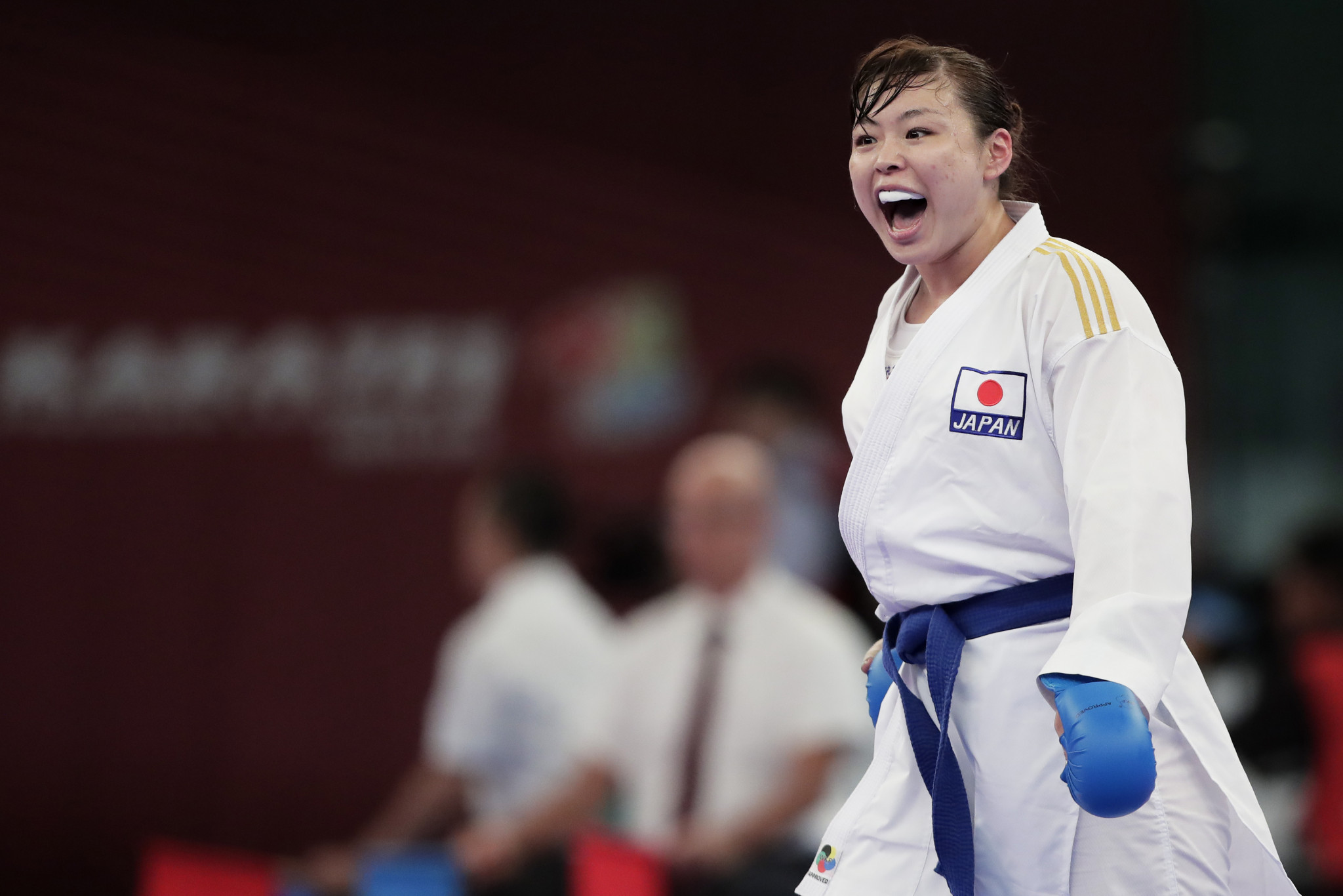 Ayumi Uekusa won one of the eight gold medals for Japan today in Tashkent ©Getty Images