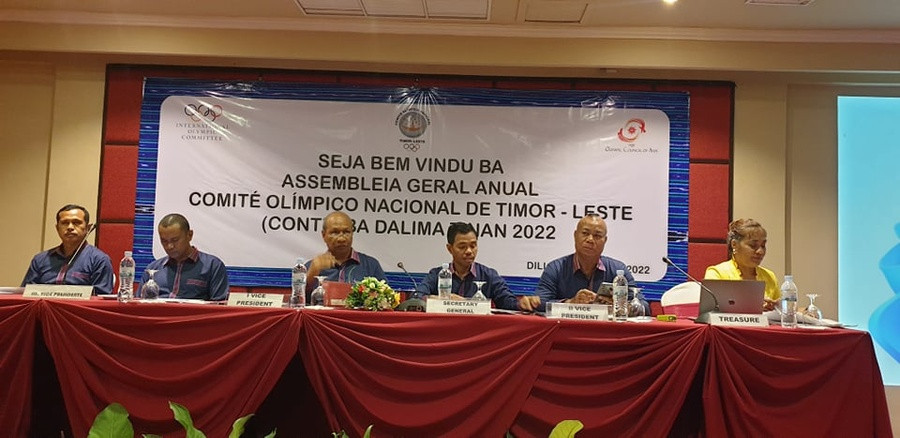 The National Olympic Committee of Timor-Leste held its fifth Annual General Assembly in Dili ©OCA