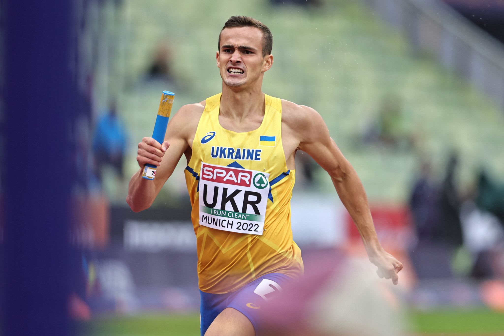 Ukraine's relay team is to return to Cardiff for Paris 2024 preparations ©Getty Images