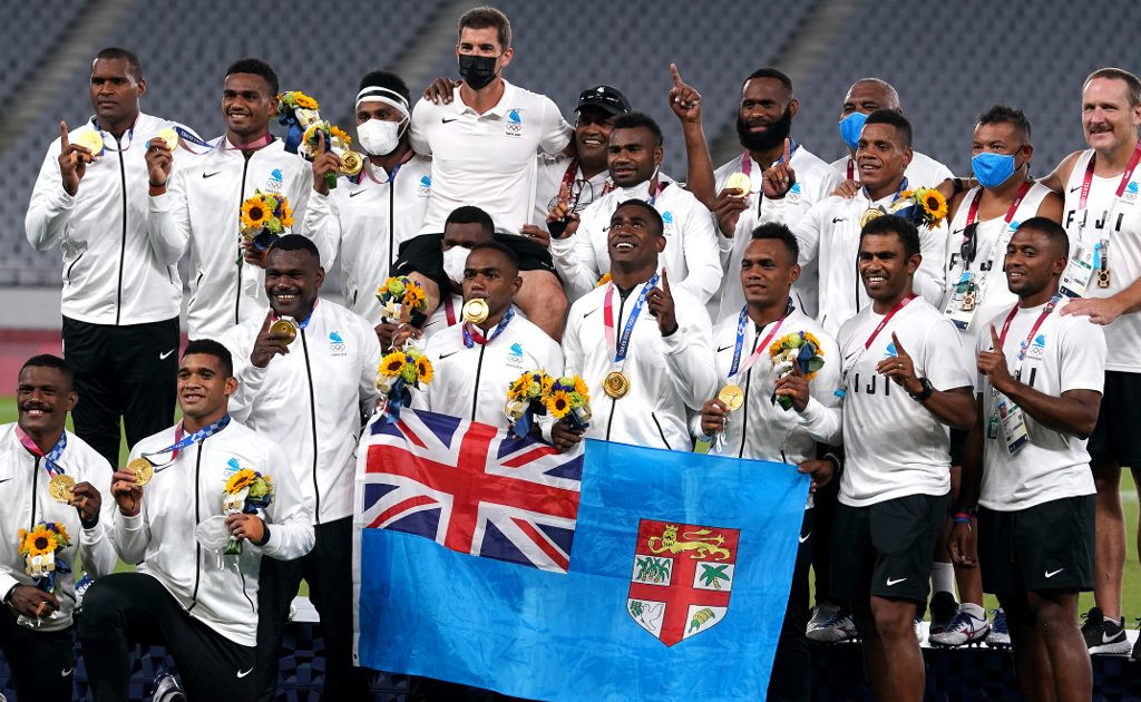 Rugby is Fiji's most successful Olympic sport, having won the sevens gold medal at both Rio 2016 and Tokyo 2020 ©Getty Images
