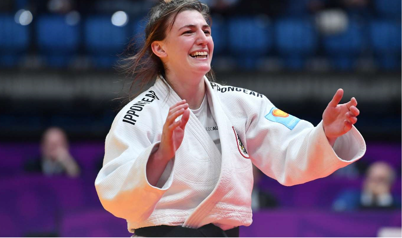 Austria's Michaela Polleres won women's under-70kg final at the IJF World Judo Masters in Jerusalem ©IJF
