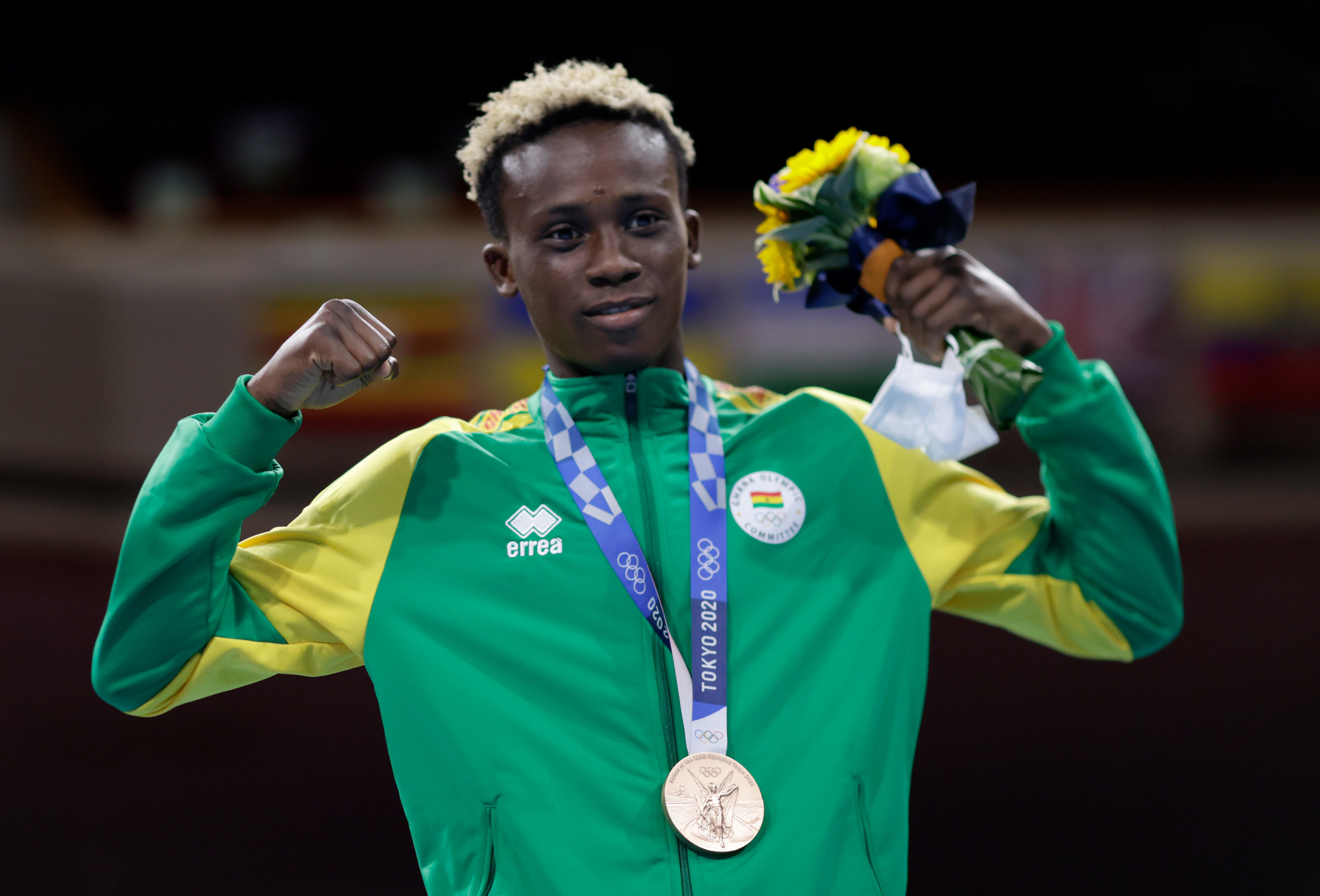 Samuel Takyi won Ghana's first Olympic medal in 29 years when he claimed bronze at Tokyo 2020 ©Getty Images