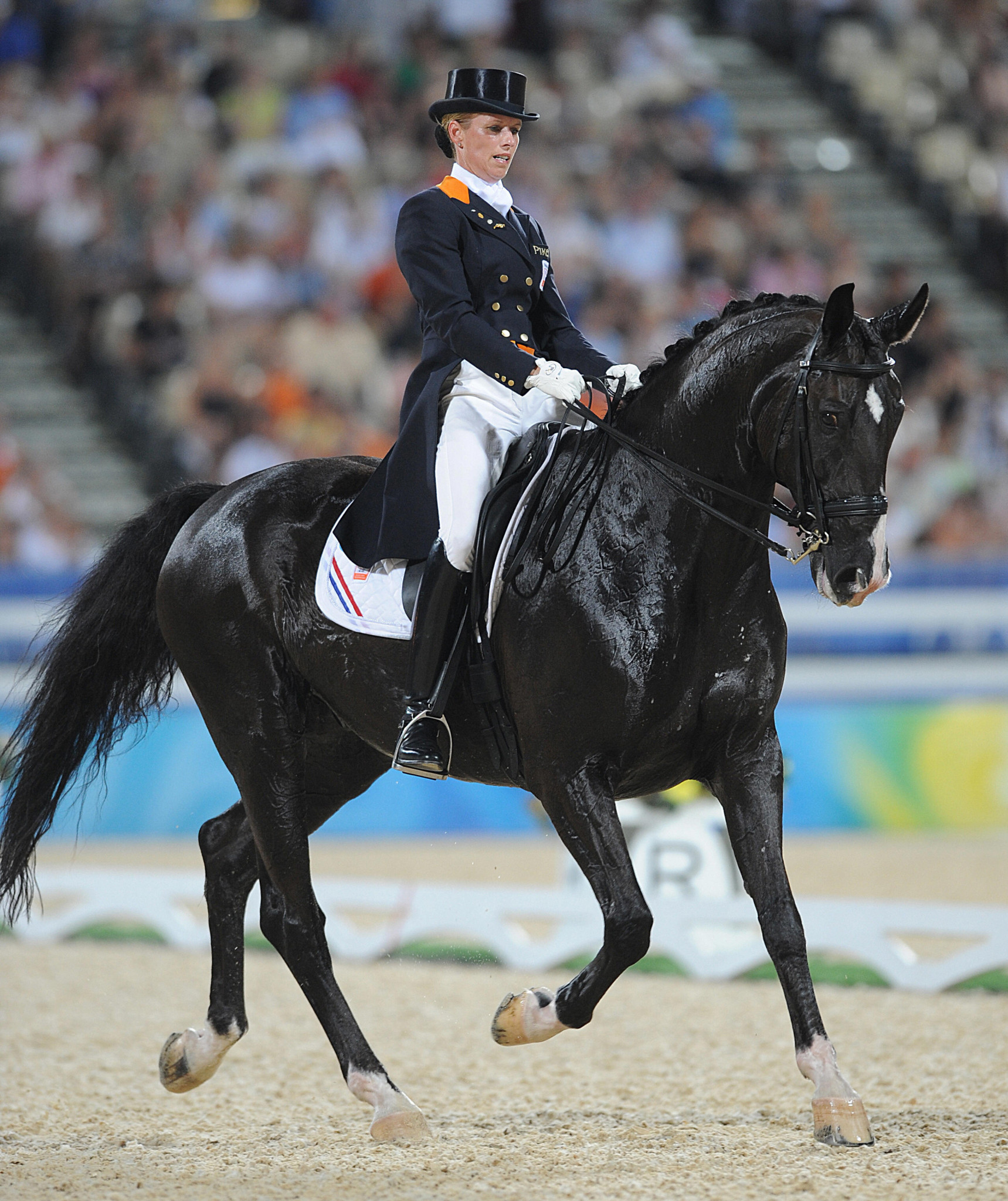 Salinero and Anky van Grunsven won two Olympic gold medals together, at Athens 2004 and Beijing 2008 ©Getty Images
