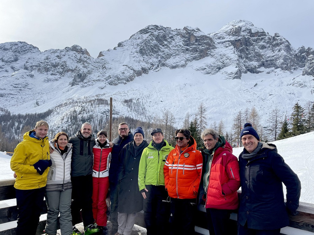 EUSA representatives visit Val di Zoldo prior to first European Universities Winter Championships