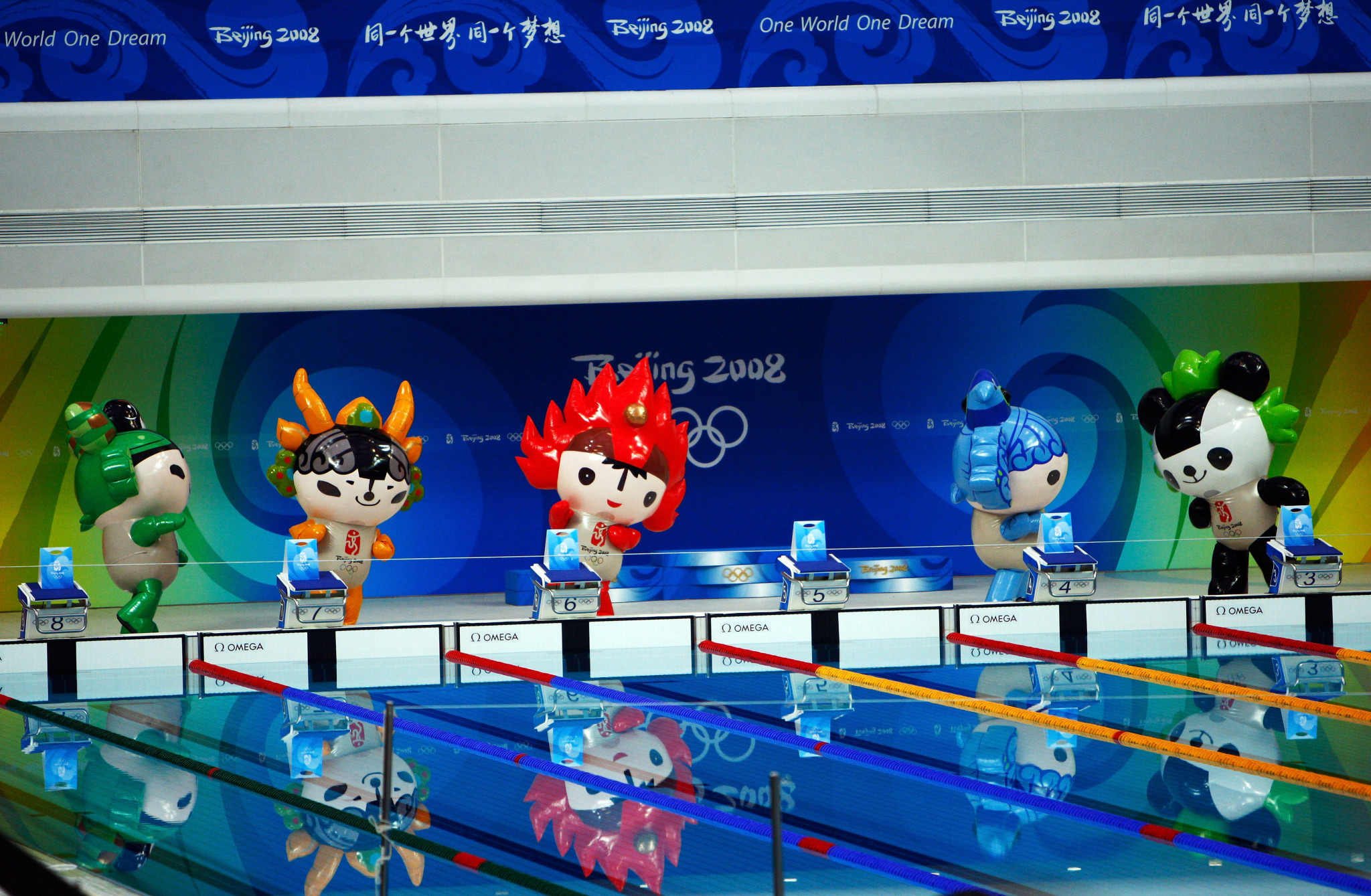 Wu Guanying led the team which designed the mascots for the 2008 Olympics in Beijing ©Getty Images