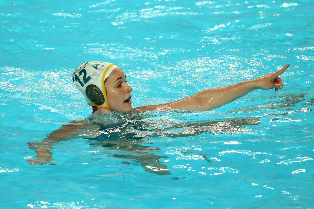 Water polo bronze medallist Nicola Zagame was another to share her story