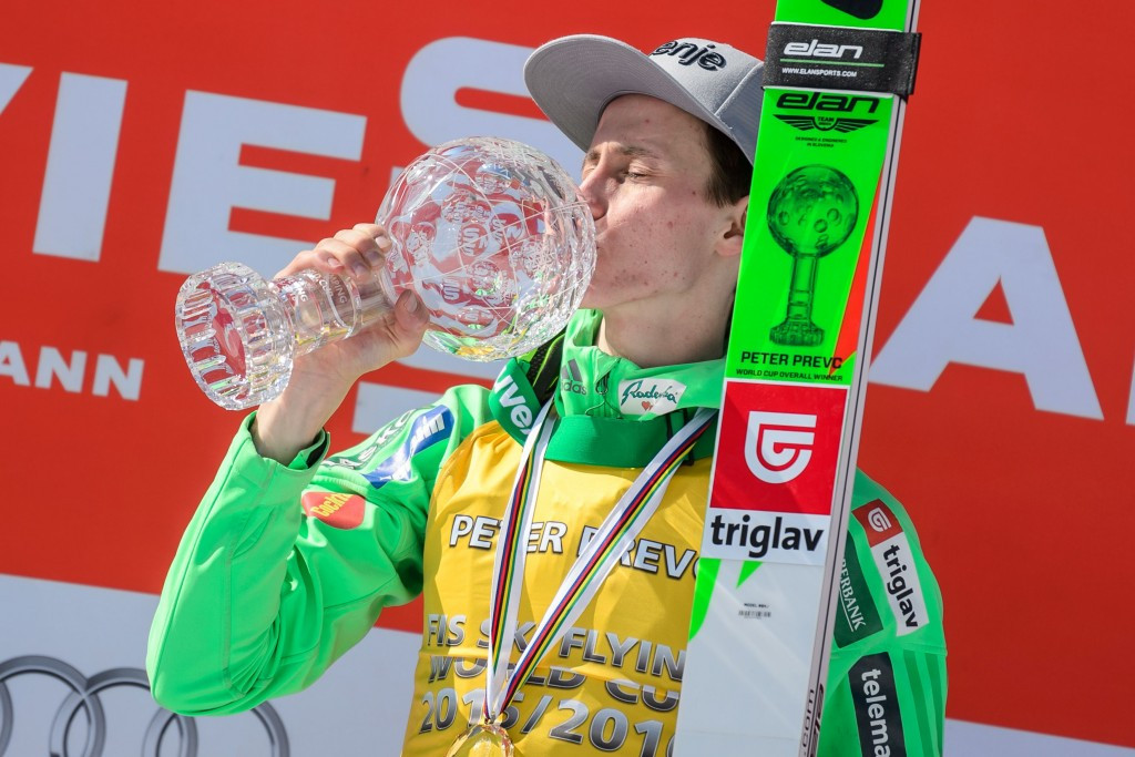Prevc finishes season in style with another FIS Ski Jumping World Cup victory