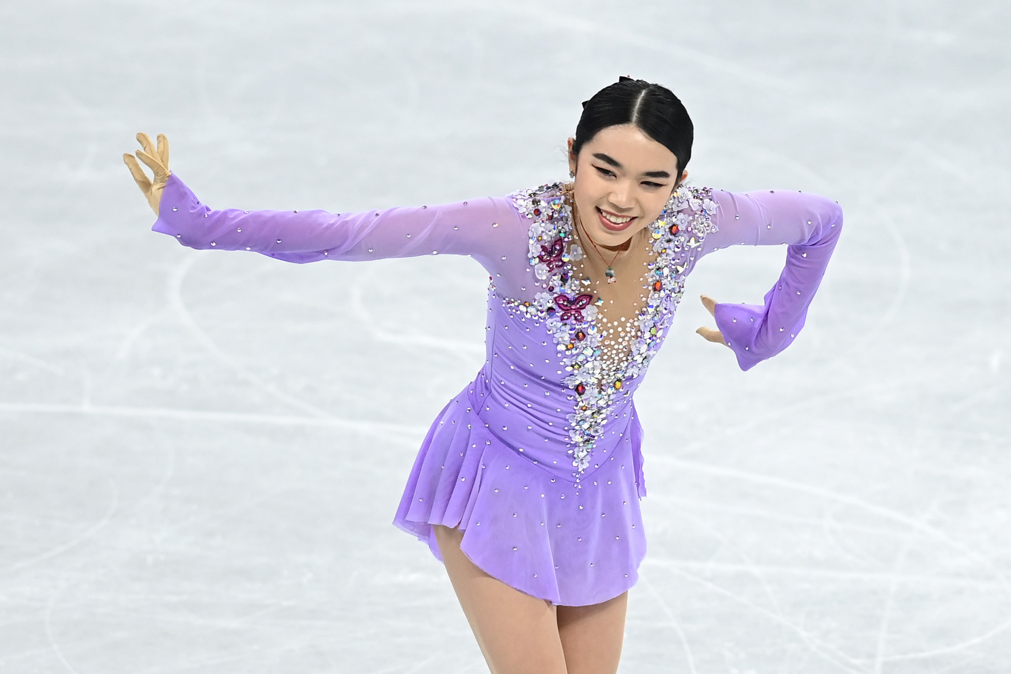 Olympic silver medallist Karen Chen of the US is set to take part in the figure skating gala at Lake Placid 2023 ©Getty Images