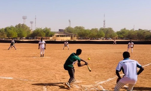 A mixed gender softball game opened the new season of baseball, softball and baseball5 action in Burkina Faso ©WBSC