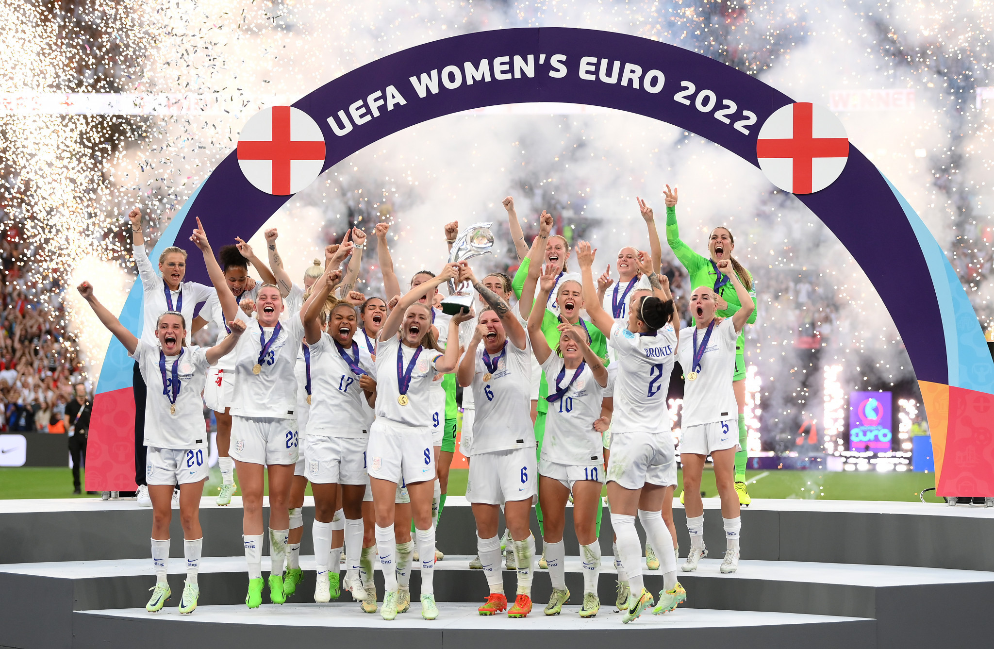 Lionesses' players recognised in New Year Honours after Euro 2022 triumph