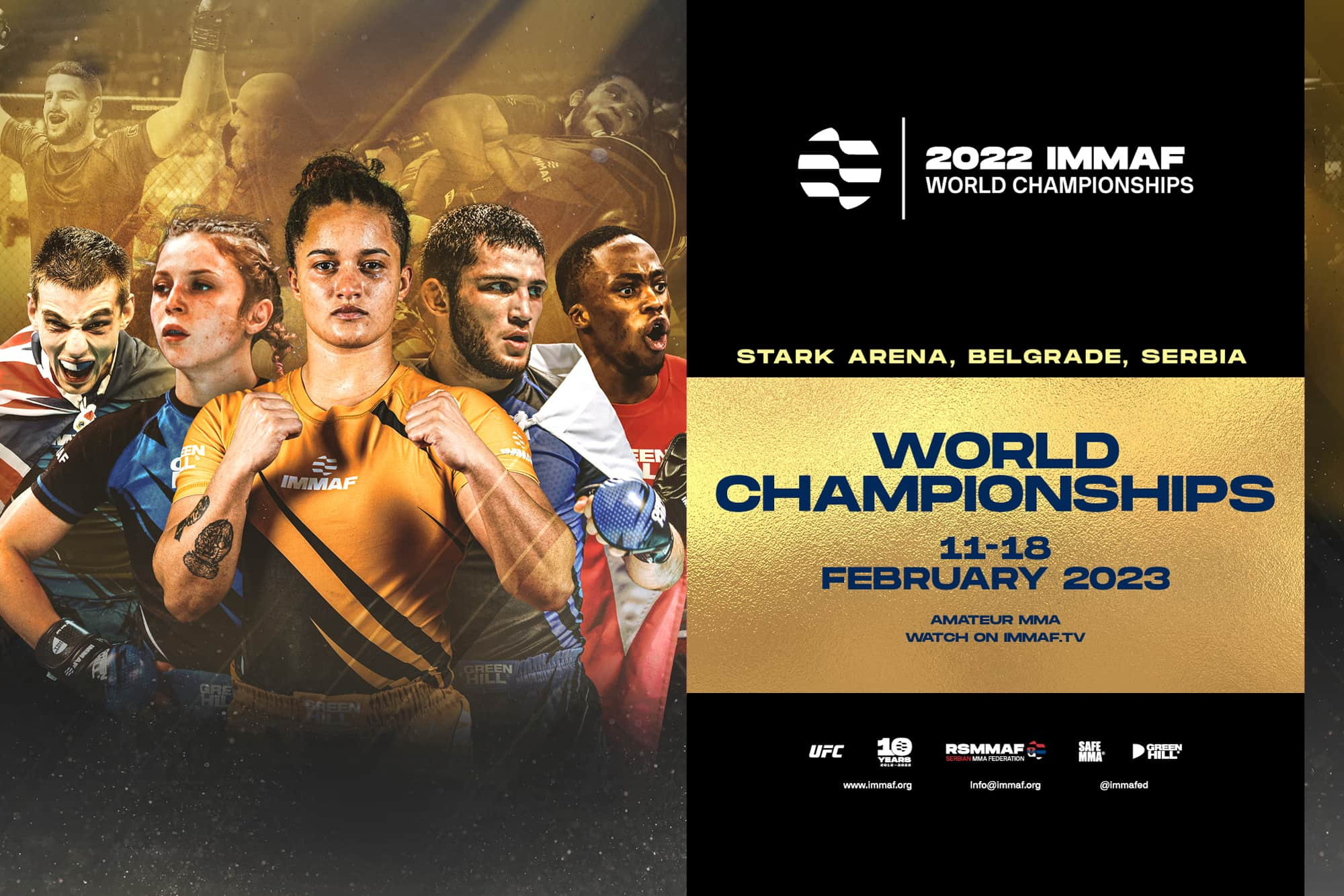 National Federations ranked outside top 32 now able to register athletes for IMMAF World Championships