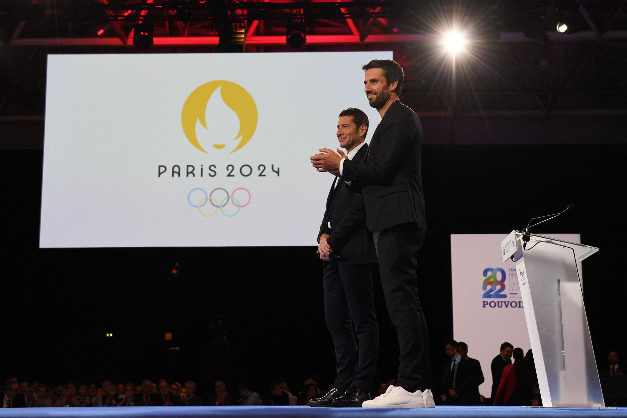 Pound said he was confident with how Paris 2024's preparations for the next Olympics were going ©Getty Images