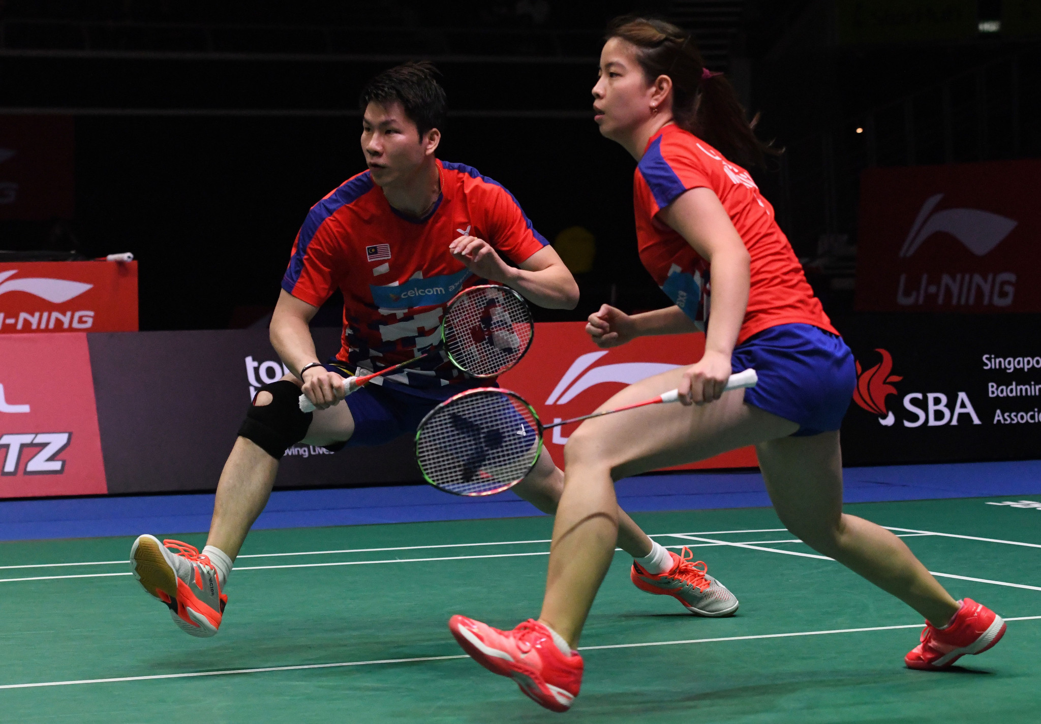 Malaysian badminton players Goh Soon Huat, left, and Shevon Jemie Lai, right, have announced their engagement ©Getty Images