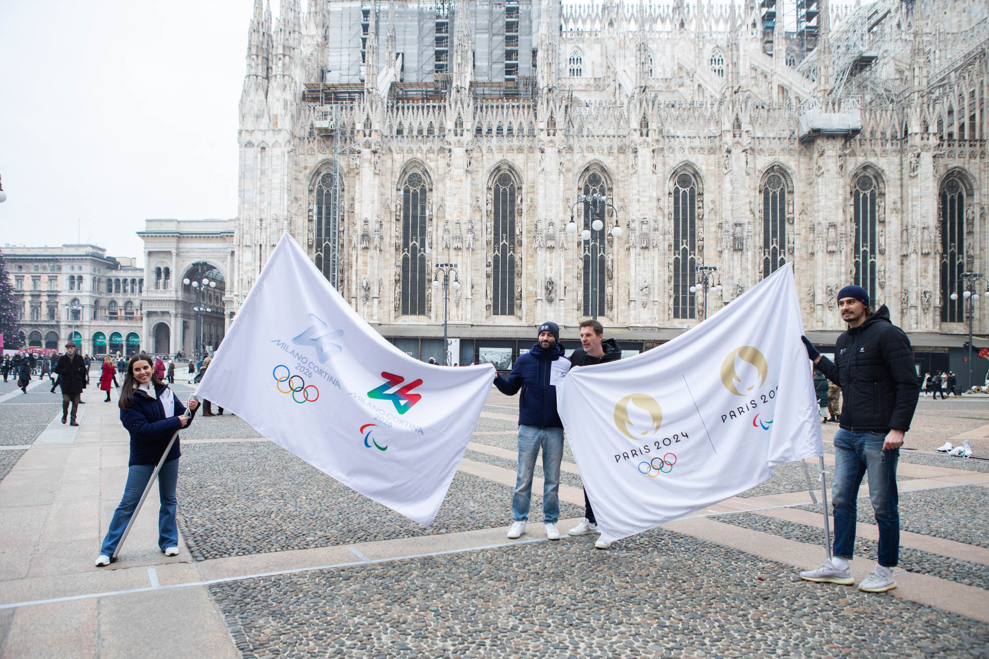 Milan Cortina 2026 hosts event with Paris 2024 to celebrate Olympics returning to Europe