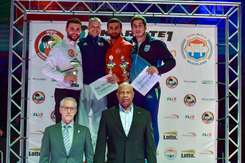 Double Dutch triumph for home crowd to celebrate at Karate1-Premier League in Rotterdam