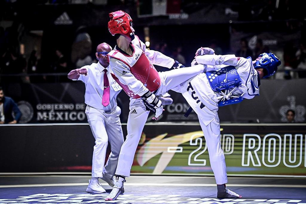 The roll mats from Daedo were used at the Guadalajara 2022 World Taekwondo Championships ©World Taekwondo