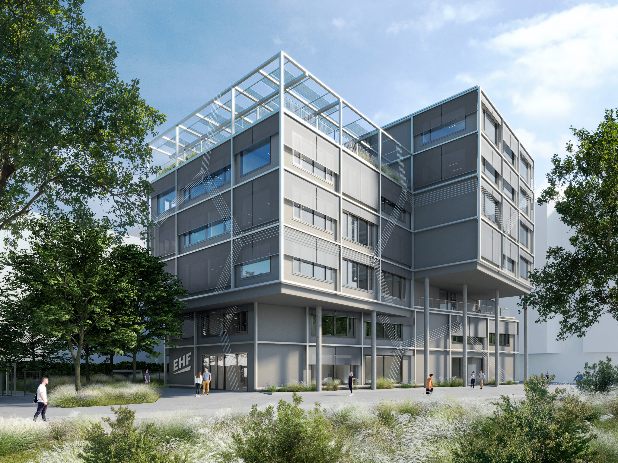 The EHF is set to construct a new headquarters in Vienna ©Burtscher-Durig ZT GmbH