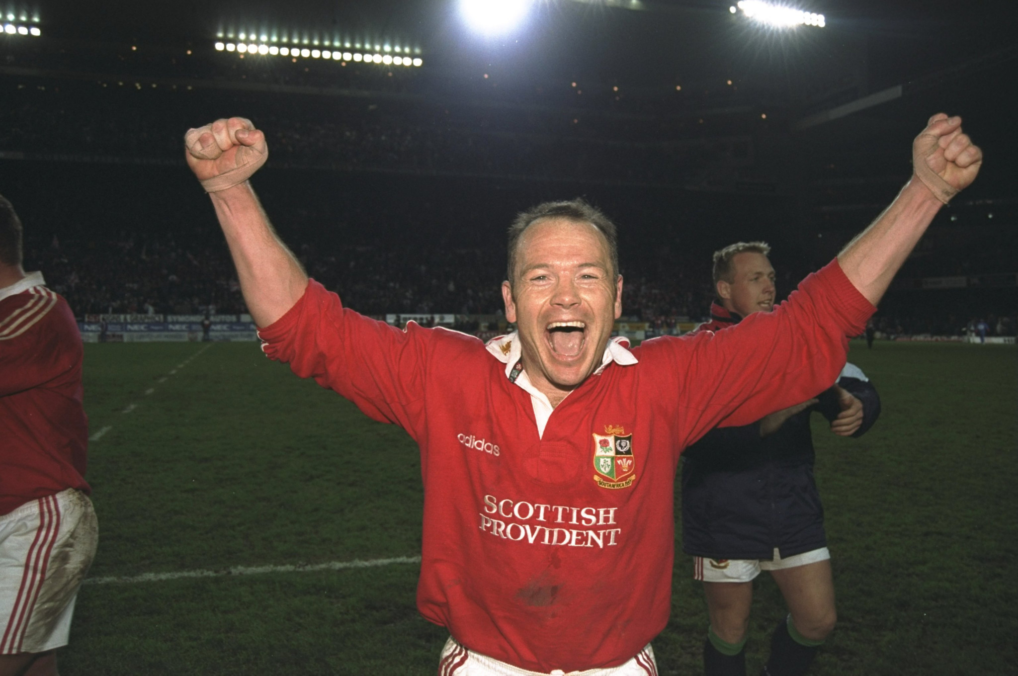 Ieuan Evans amassed 72 caps for Wales and seven appearances for the British and Irish Lions in his playing career ©Getty Images