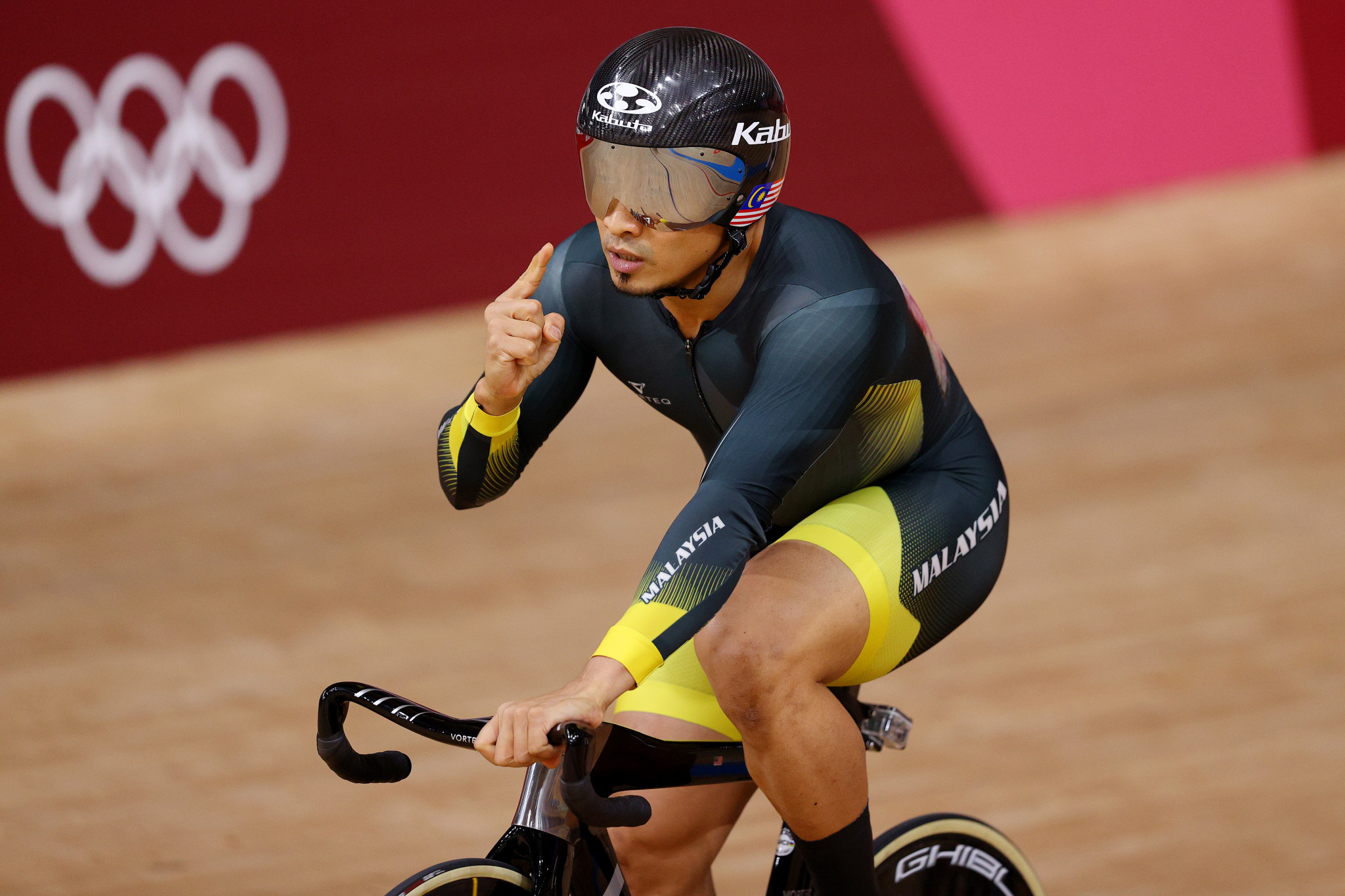 Cyclist Azizulhasni Awang was Malaysia's best performer at Tokyo 2020 with a silver medal in the men's keirin ©Getty Images