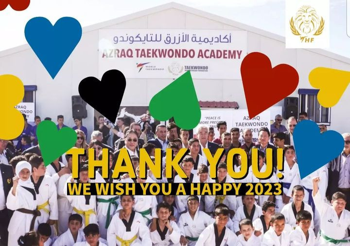 The Taekwondo Humanitarian Foundation used a New Year message to say that "peace is more precious than triumph" ©Facebook/World Taekwondo