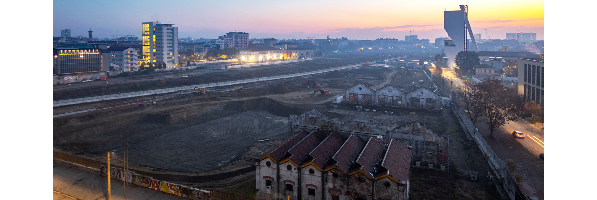 The Milan Cortina 2026 Olympic Village is to be built on a disused railway yard "©COIMA