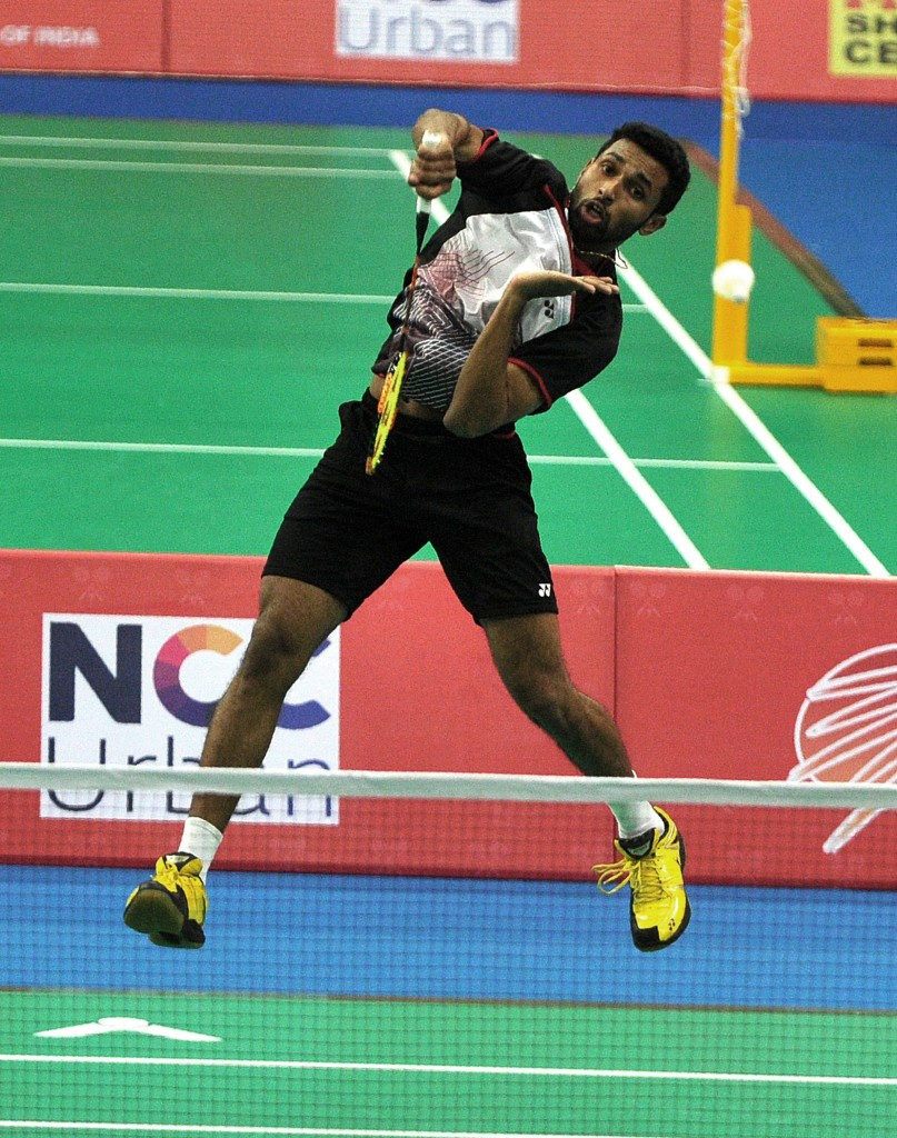 India's H.S Prannoy claimed victory in the men's singles event at the Swiss Open in Basel ©Getty Images