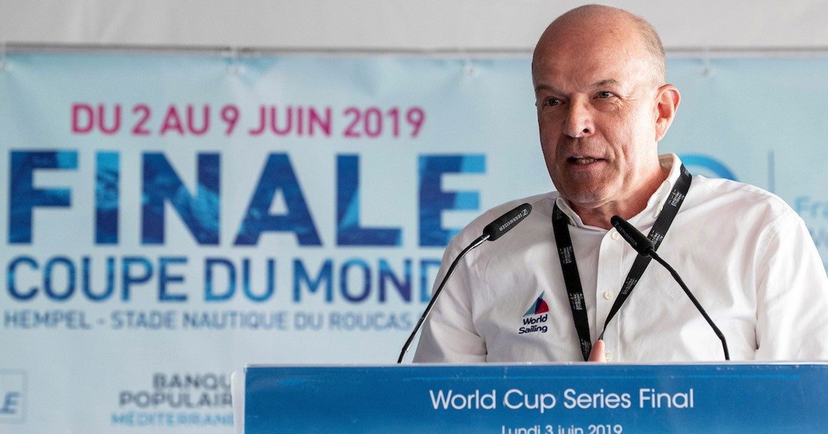 Kim Andersen filed an ethics complaint against Ng Ser Miang and Dieter Neupert in 2020 shortly before failing in a bid to be re-elected as World Sailing President ©World Sailing