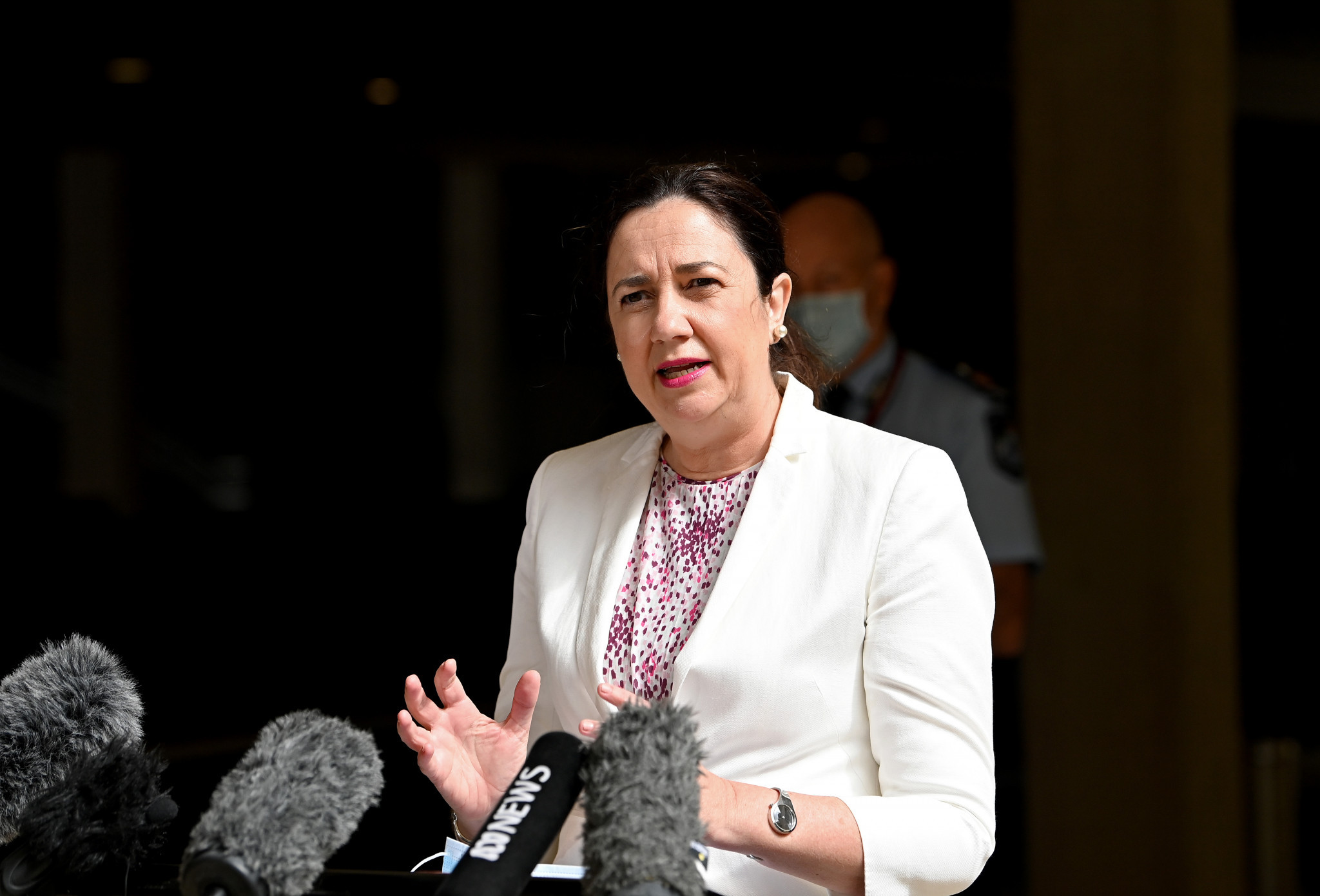 Queensland Premier Annastacia Palaszczuk will meet with Anthony Albanese shortly after returning from her leave ©Getty Images