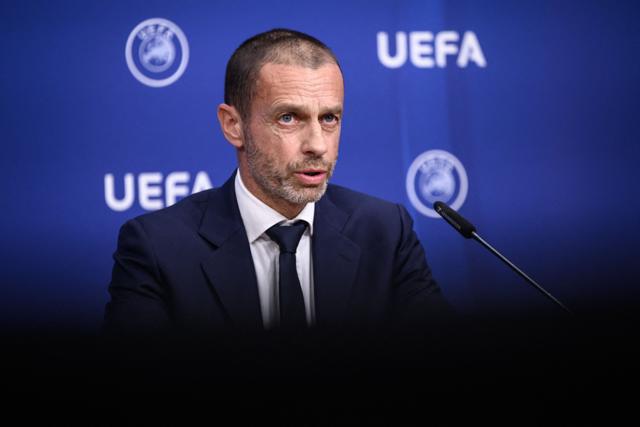 Aleksander Čeferin is set to be re-elected unopposed for a third term as UEFA President ©Getty Images  
