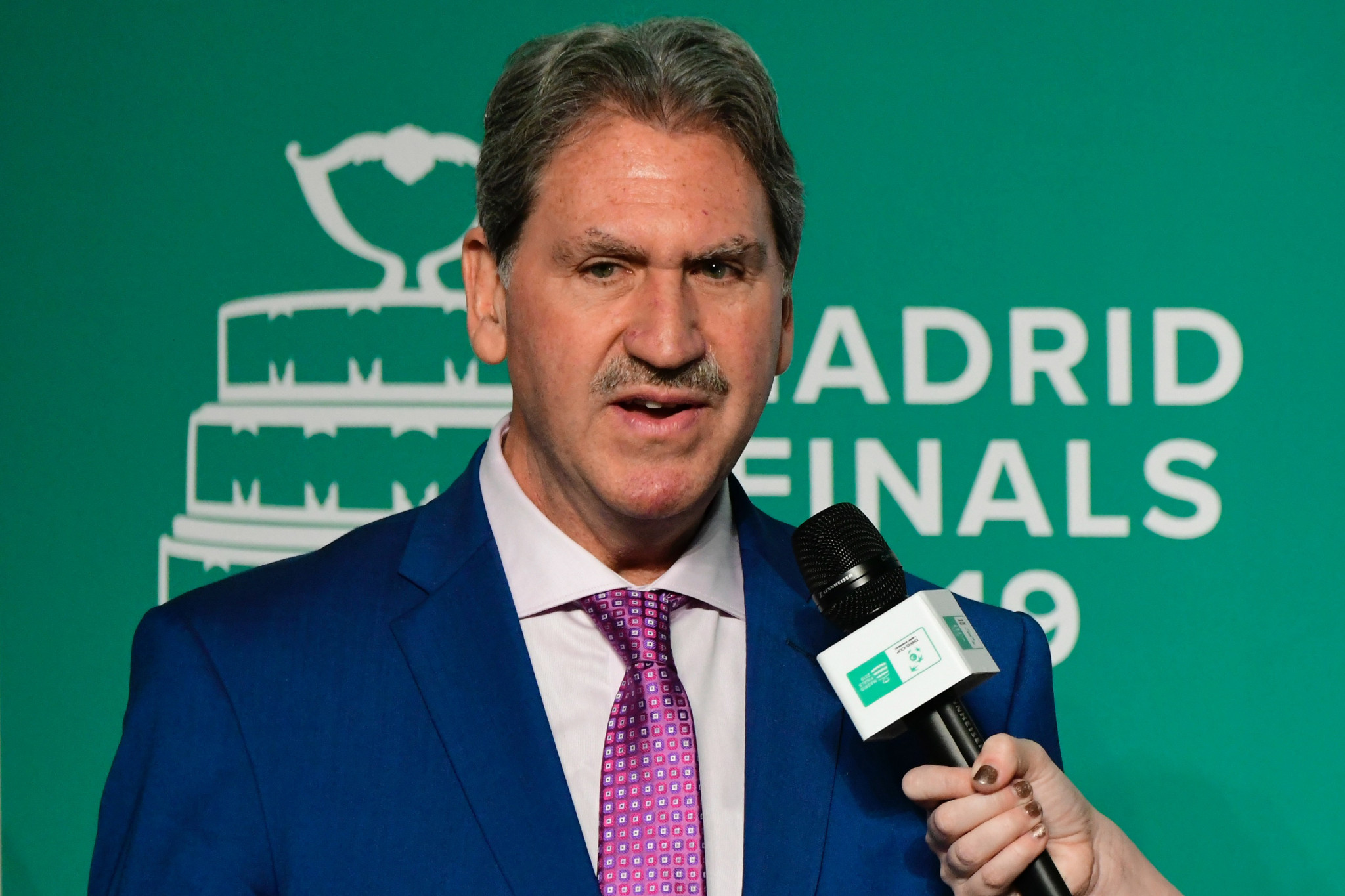 ITF President David Haggerty 
applauded the Intercollegiate Tennis Association "for its outstanding leadership" and "is very excited" about working together ©Getty Images