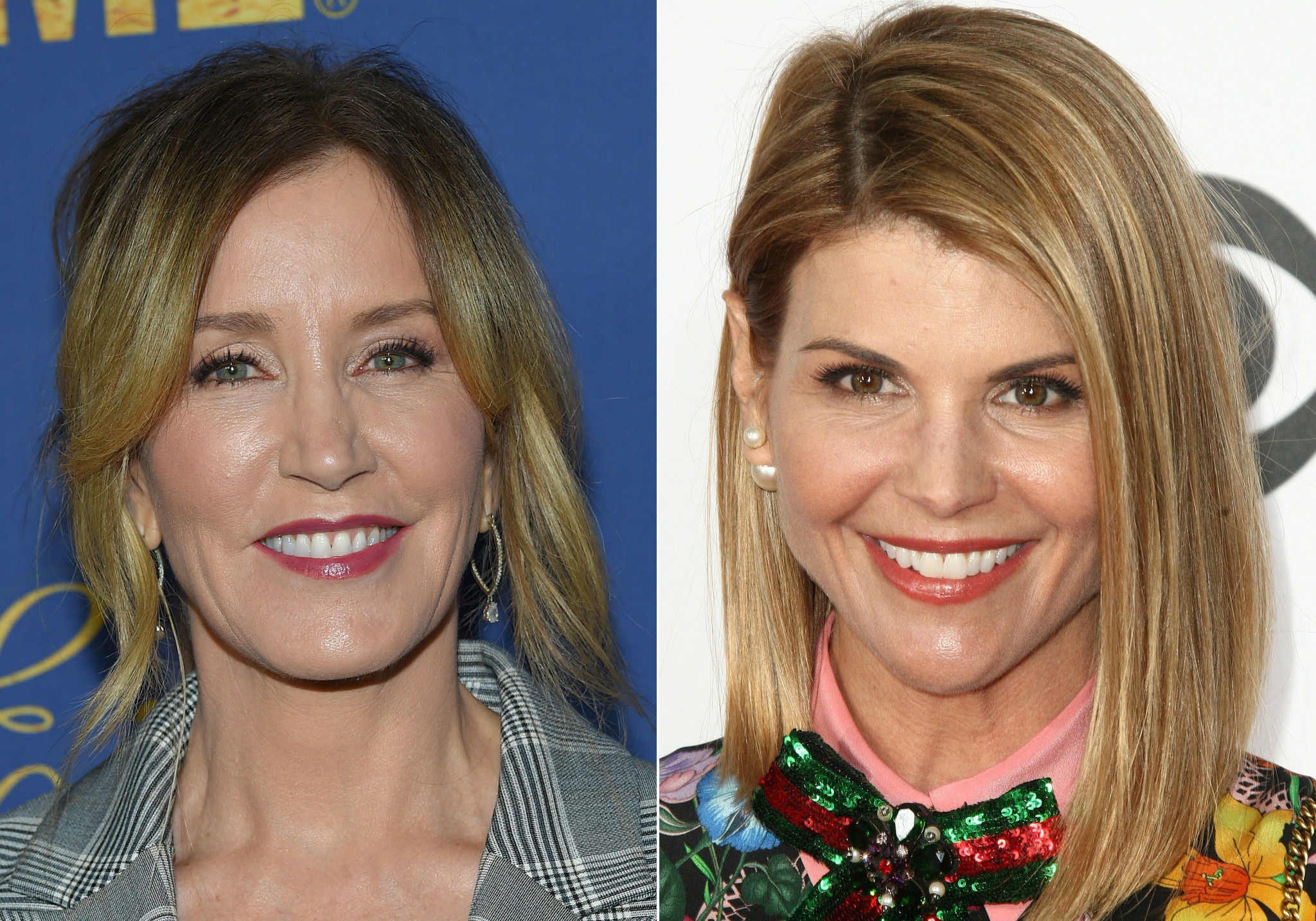 Felicity Huffman and Lori Loughlin were involved in the admissions scandal ©Getty Images