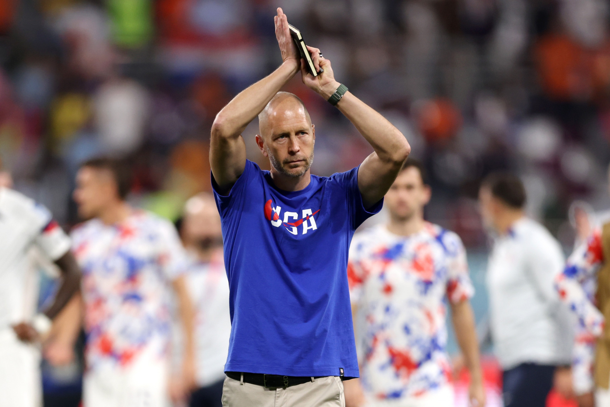 Gregg Berhalter left after the FIFA World Cup ©Getty Images