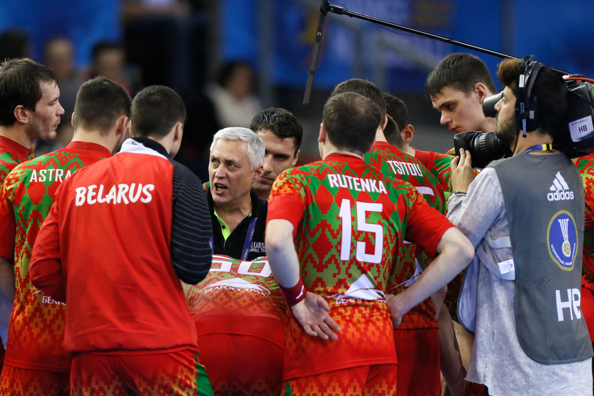 Yuri Shevtsov is the head coach of the Belarus men's team ©Getty Images