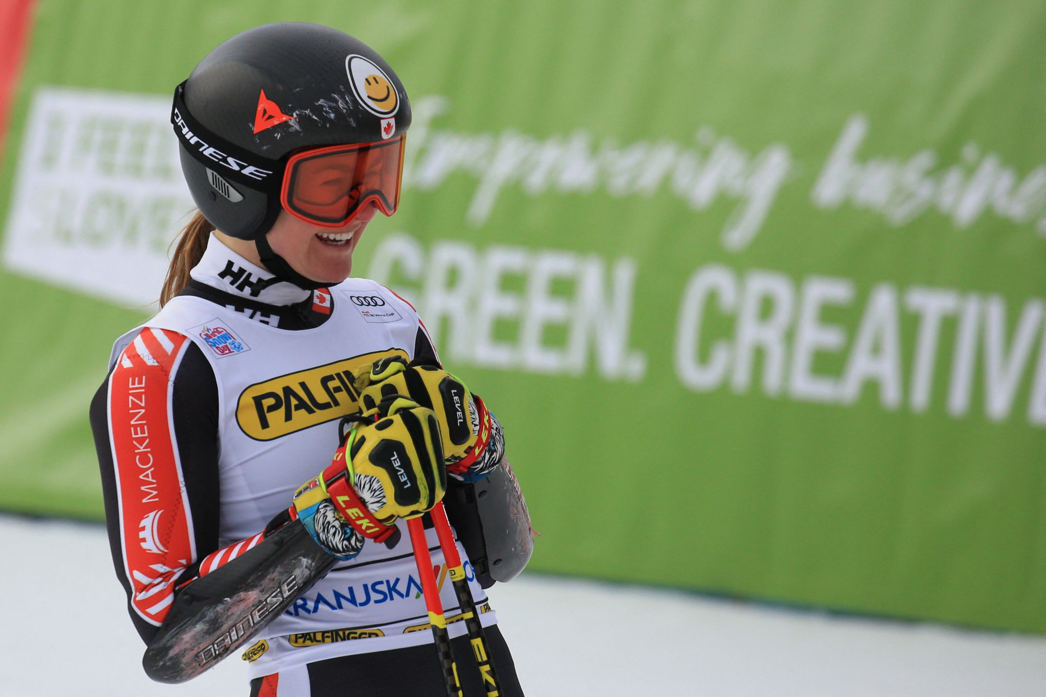 Valérie Grenier won her first World Cup race today in Slovenia ©Getty Images