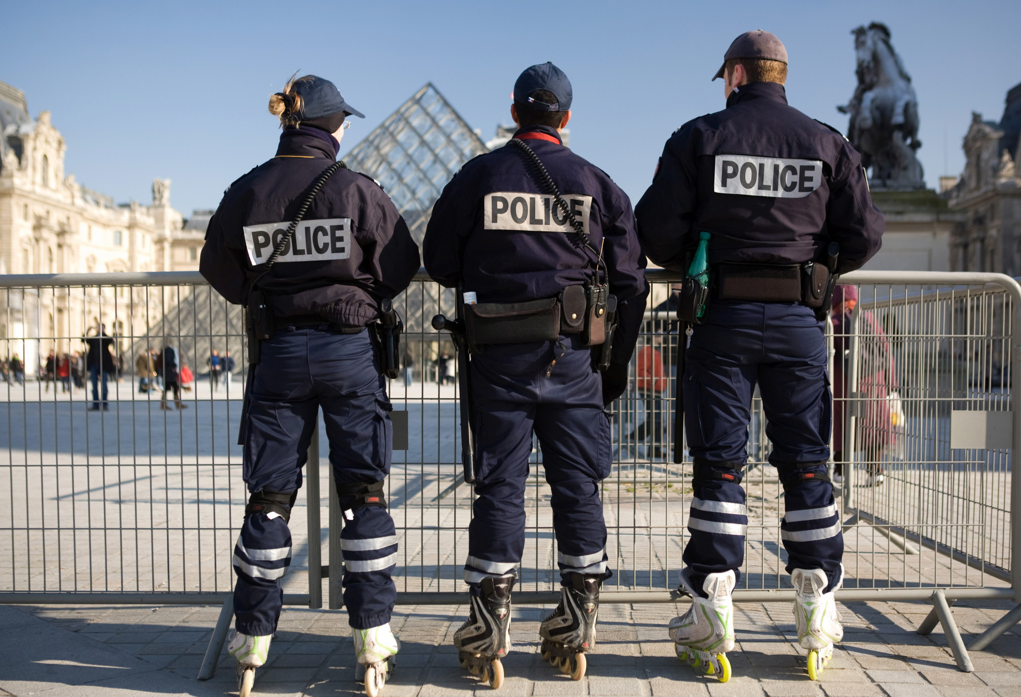 Skating police to be rolled out for "zero-crime" Paris 2024 Olympics