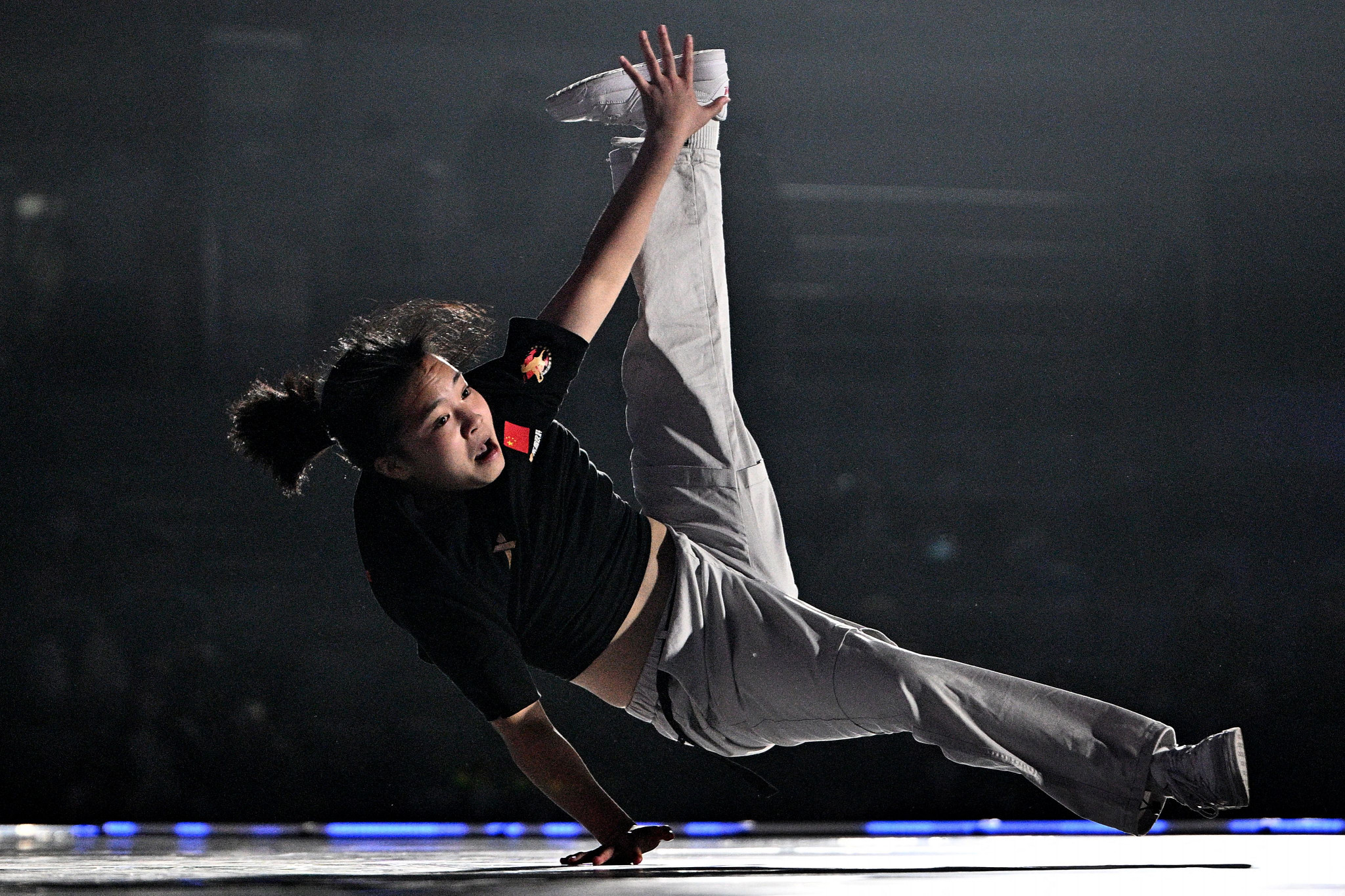 Liu Qingyi, known as B-girl 671, is among eight athletes who will seek Paris 2024 places in breaking ©Getty Images