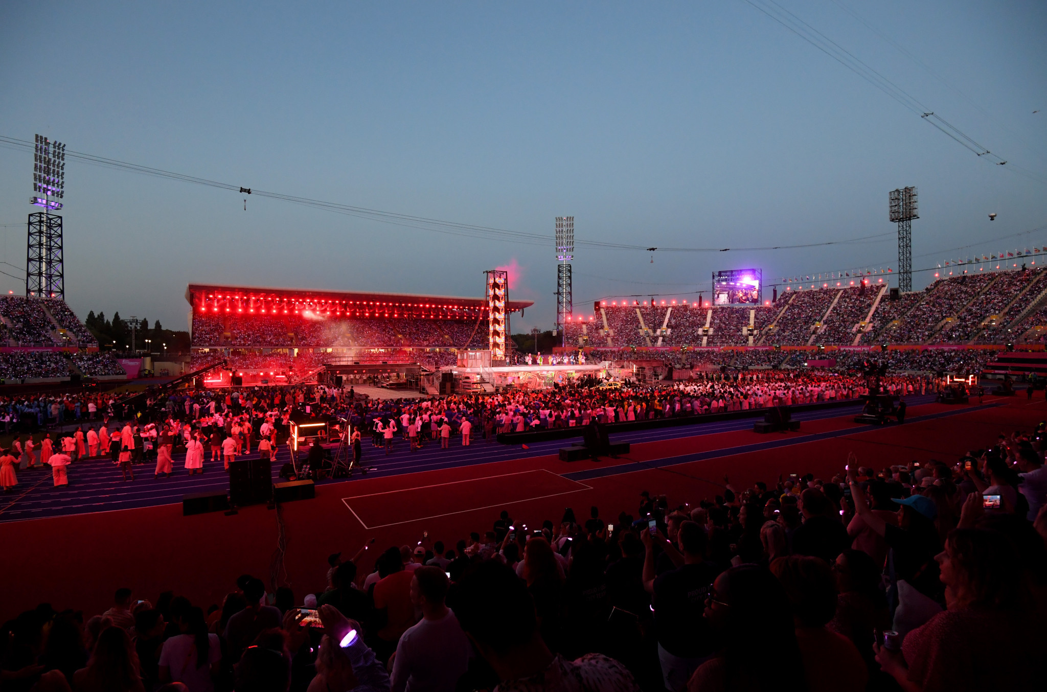 The Alexander Stadium in Birmingham hosted the athletics competitions as well as the Opening and Closing Ceremonies of the Commonwealth Games ©Getty Images  