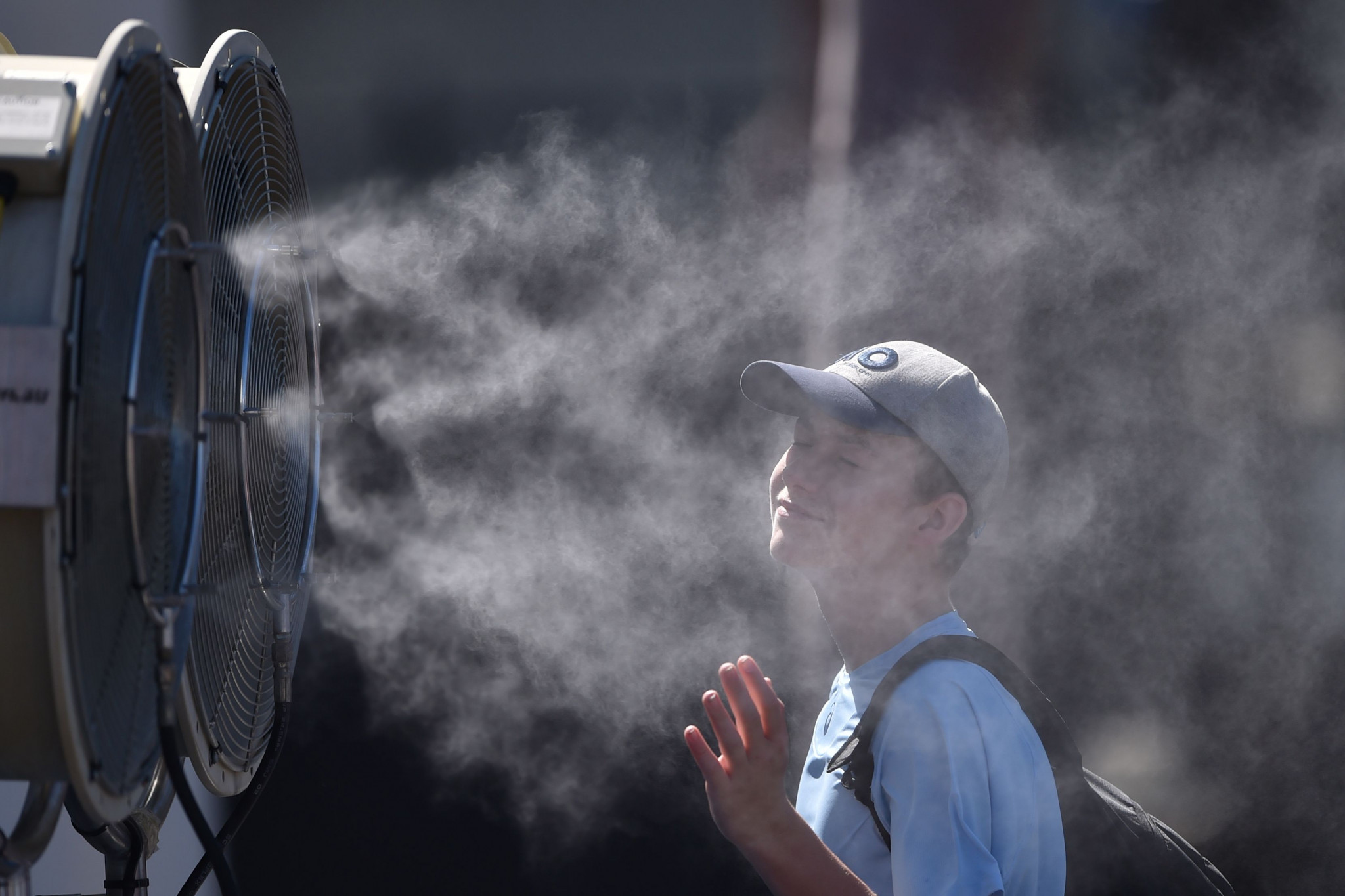 The Australian Open has an extreme heat policy for particularly hot days ©Getty Images