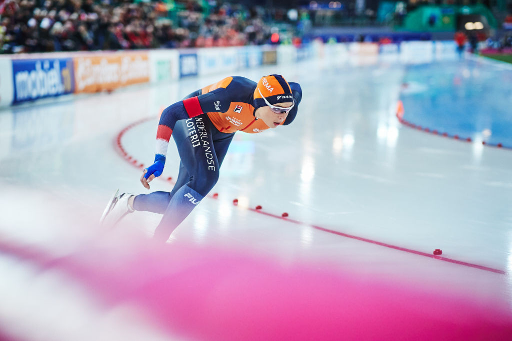 Jutta Leerdam bagged her second European sprint title in Hamar ©ISU