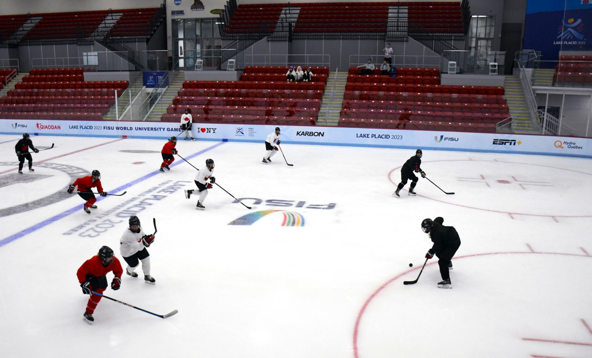 Lake Placid 2023 ice hockey tournaments are set to begin tomorrow in Potsdam and Canton a day before the Opening Ceremony ©FISU