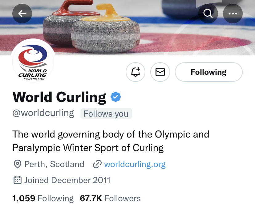 Amy GIbson will be responsible for working on the World Curling Federation's social media channels ©Twitter