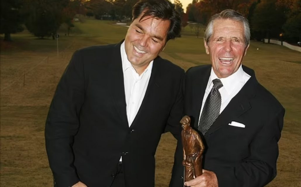 One of golf's greatest names, Gary Player, right, is suing his own son, Marc, left, in a dispute over the sale of memorabilia ©Getty Images