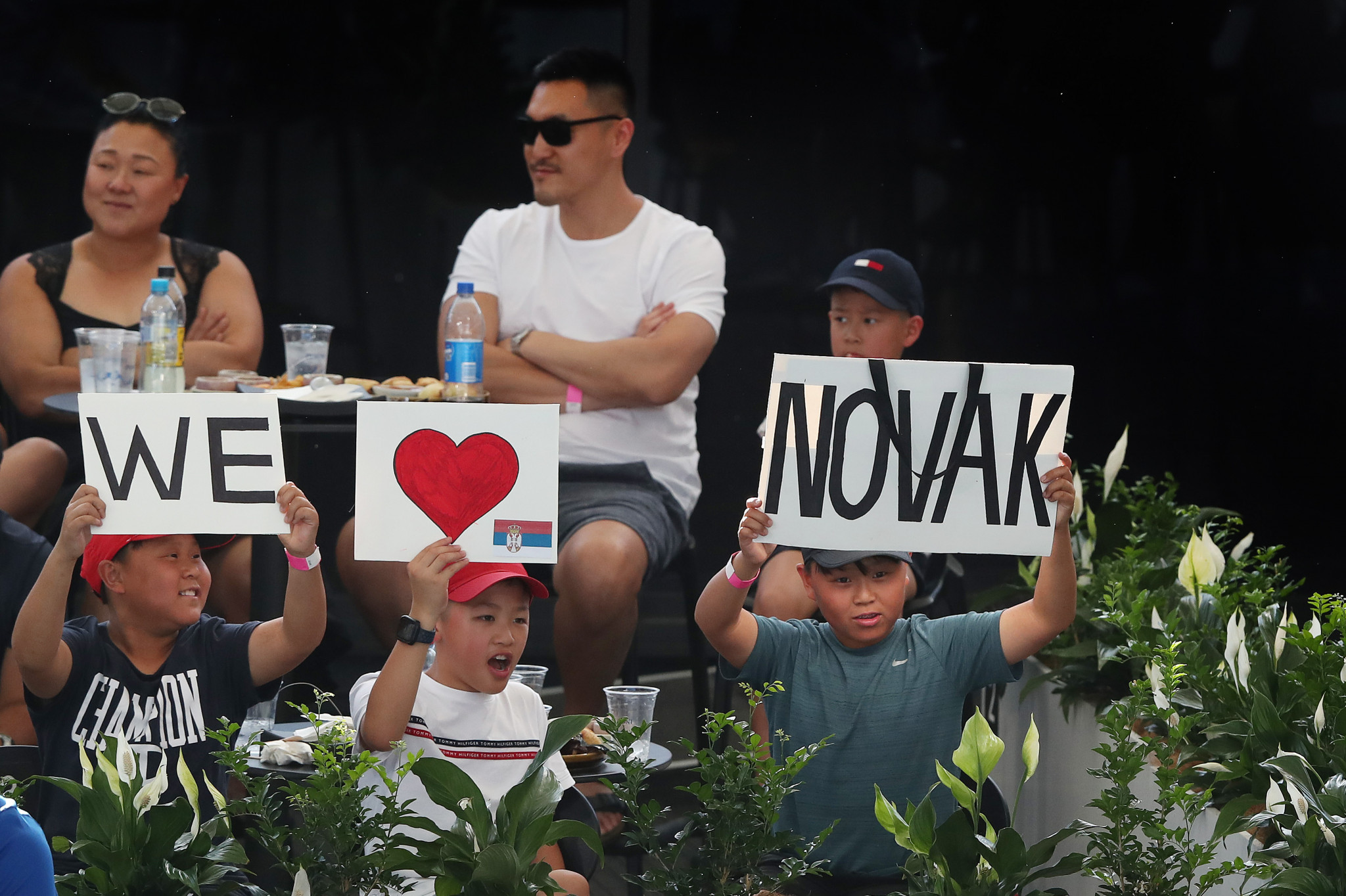 Novak Djokovic described spectators in Adelaide are like a home crowd ©Getty Images