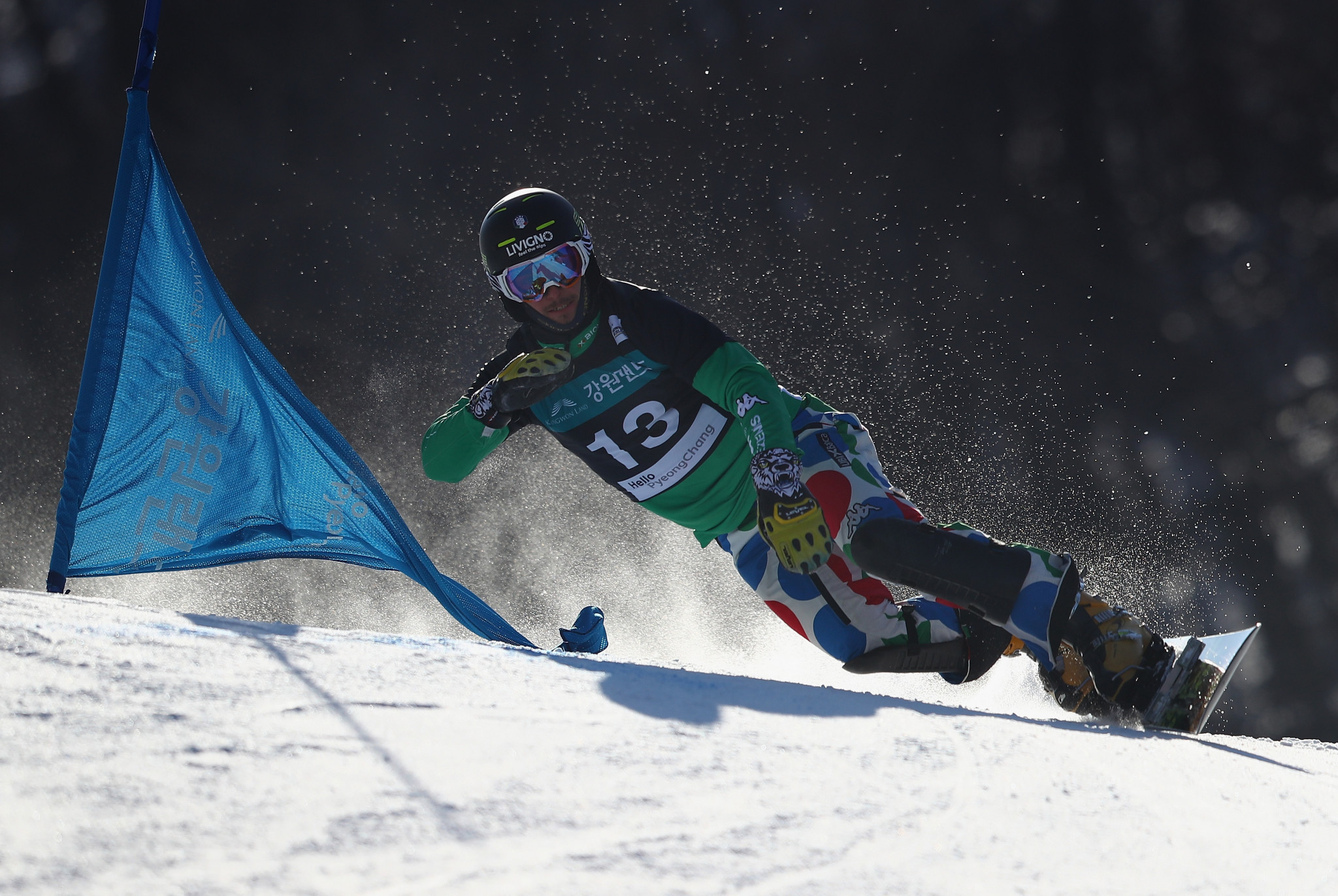 Maurizio Bormolini won the men's parallel slalom today ©Getty Images