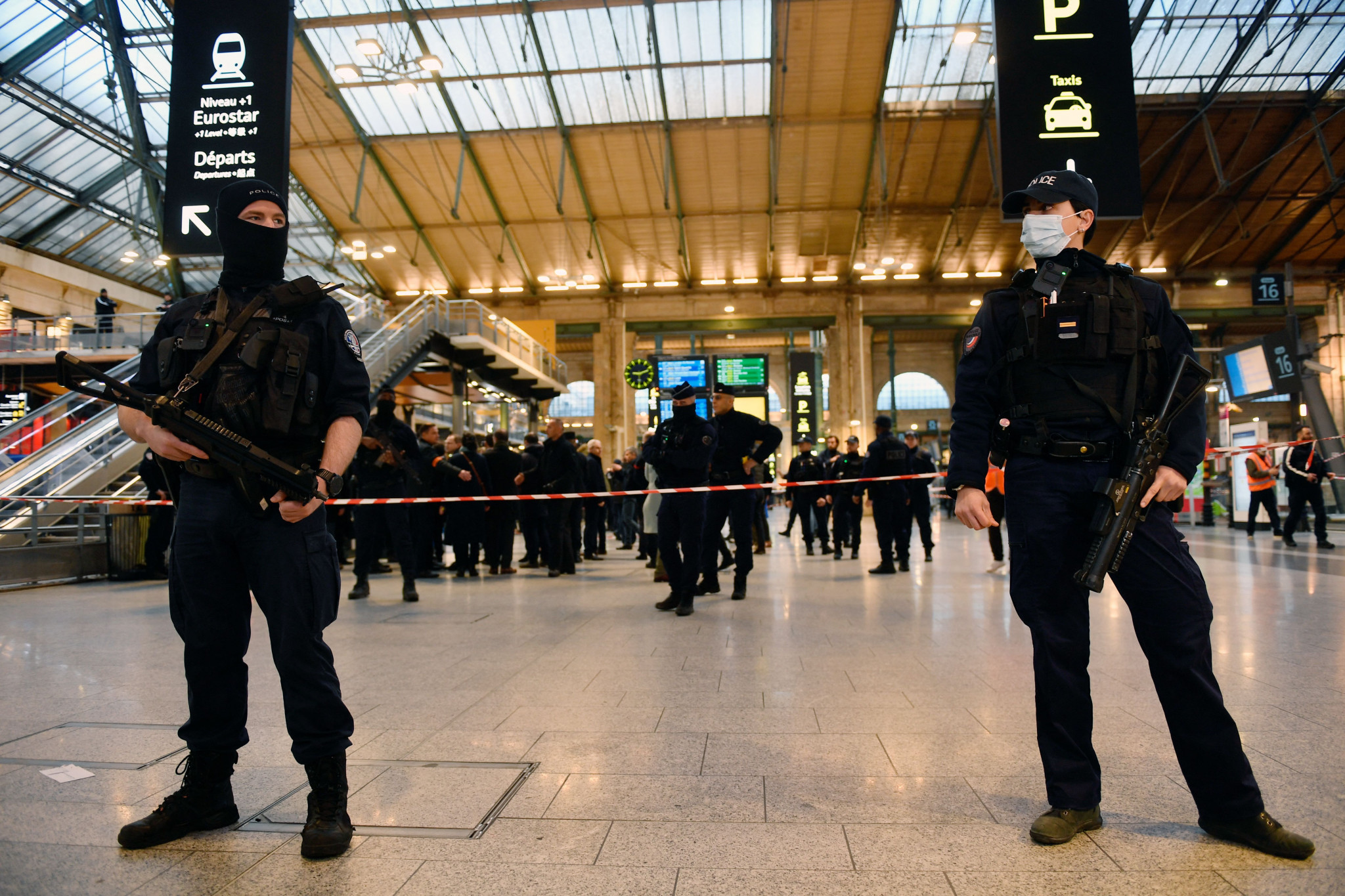 Paris 2024 security plans need to be finalised, warns audit report, as attacker injures six at main train station